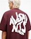 Orlando Logo Print Oversized T-Shirt
