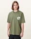Orlando Logo Print Oversized T-Shirt