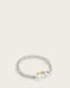 Carabiner Two Tone Bracelet