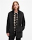 Stride Funnel Neck Shearling Coat