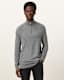 Kilburn Zip Funnel Neck Ramskull Jumper