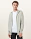 Mode Merino Zip Up Ramskull Hoodie