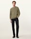 Aspen Waffle Texture Crew Neck Ramskull Jumper
