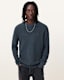 Aspen Waffle Texture Crew Neck Ramskull Jumper