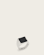 Aaron Sterling Silver Stone Ring