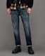 Dean Slim Fit Cropped Denim Jeans