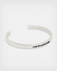 Laser Sterling Silver Cuff Bracelet