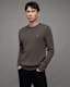 Mode Merino Crew Neck Ramskull Jumper