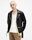 Wick Leather Biker Jacket
