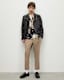 Tiber Cropped Checked Tapered Trousers