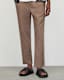 Envira Linen Blend Cropped Trousers
