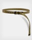 Jesse Webbing Leather Belt