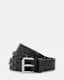 Ashby Covered Studded Leather Belt