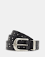 Rhys Leather Studded Western Belt