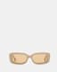 Sonic Rectangular Shaped Sunglasses