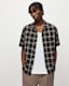 Serra Linen Blend Checked Relaxed Shirt