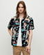 Tagise Tiger Print Short Sleeve Shirt