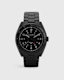 Subtitled GMT V Matte Black Stainless steel Watch