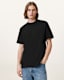Nero Mock Neck Short Sleeve T-Shirt