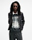 Erol Zip Up Leather Jacket