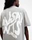 Orlando Logo Print Oversized T-Shirt