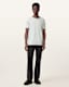 Figure Crew Neck Raw Edge T-Shirt