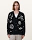 Koto Gothic Jacquard Cardigan
