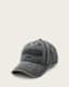 Redact Logo Print Baseball Cap