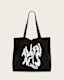 Orlando Logo Printed Tote Bag