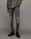 Cigarette Skinny Damaged Denim Jeans