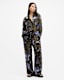 Tyler Straight Fit Printed Trousers