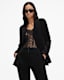 Sevenh Cinched Waist Slim Fit Blazer
