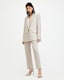 Whitney Linen Blend Straight Leg Trousers