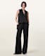 Alba Satin Wide Leg Trousers