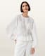 Melani Round Neck Gathered Top