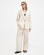 Payton Wide Leg Linen Blend Trousers