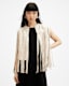 Elias Astral Leather Tassel Gilet
