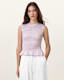 Ode Smocked Sleeveless Tank Top