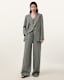 Averie Tencel Wide Leg Linen Blend Trousers