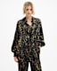 Charli Silk Blend Animal Print Shirt