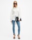 Dax Asymmetric Hem Skinny Denim Jeans