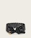 Mathilde Woven Leather Waist Belt