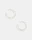 Jaya Studded Hoop Earrings