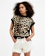 Marti Leopard Print Sleeveless Tank Top