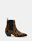 Fox Pointed Western Leather Boots