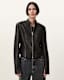 Sadler Slim Fit Leather Jacket