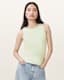 Katarina Boat Neck Slim Fit Tank Top