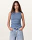 Katarina Boat Neck Slim Fit Tank Top