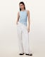 Rina Crew Neck Sleeveless Tank Top
