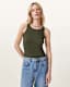 Rina Crew Neck Sleeveless Tank Top